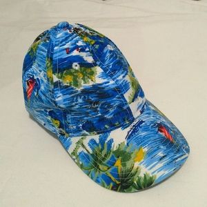 Kids Hawaiian baseball Cap floral tropical print .head size 52